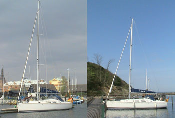 Unsere Yacht